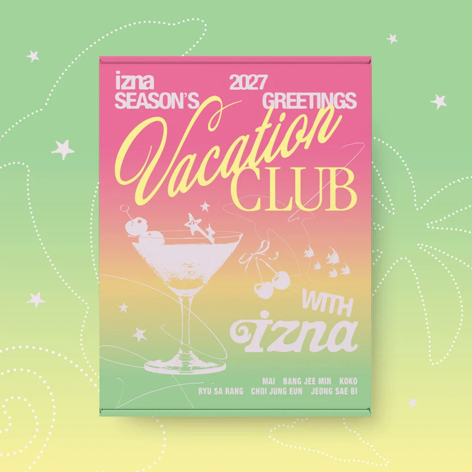 Pre-Order - izna - 2027 SEASON'S GREETINGS - VACATION CLUB with izna