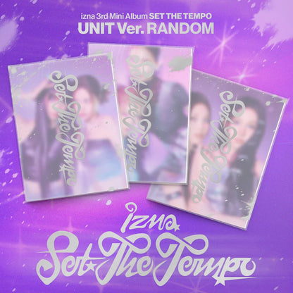 Pre-Order - izna – 3rd Mini Album - SET THE TEMPO - Unit Vers.