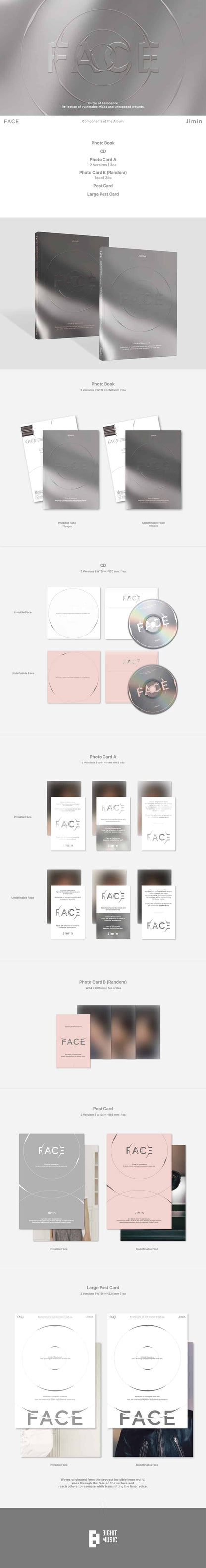 Jimin - BTS - Solo Album - FACE