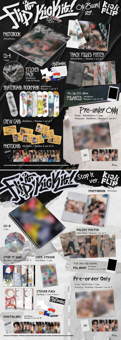 KickFlip – 1st Mini Album - Flip it, Kick it! (Seoul Saver)
