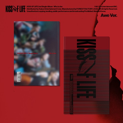 KISS OF LIFE – 2nd Single Album - Who is she - Awe Vers. (Seoul Saver)