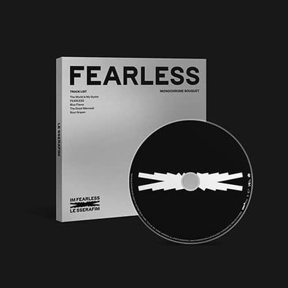 LE SSERAFIM - Fearless - 1st mini Album - Monochrome Bouquet Version (Seoul Saver)