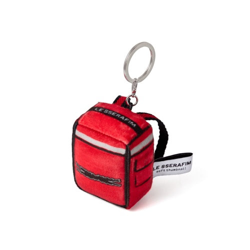 LE SSERAFIM x SOFT THUMBNAIL Delivery Bag Keyring (Seoul Saver)