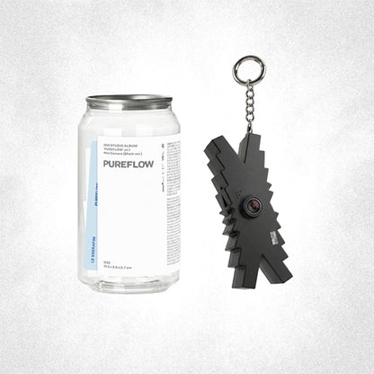Pre-Order - LE SSERAFIM – 2nd Studio Album - PUREFLOW pt.1 - Mini Camera Vers. - Black Vers.