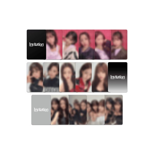 Pre-Order - LE SSERAFIM - Lenticular Photocard Pack - VR CONCERT Invitation MD