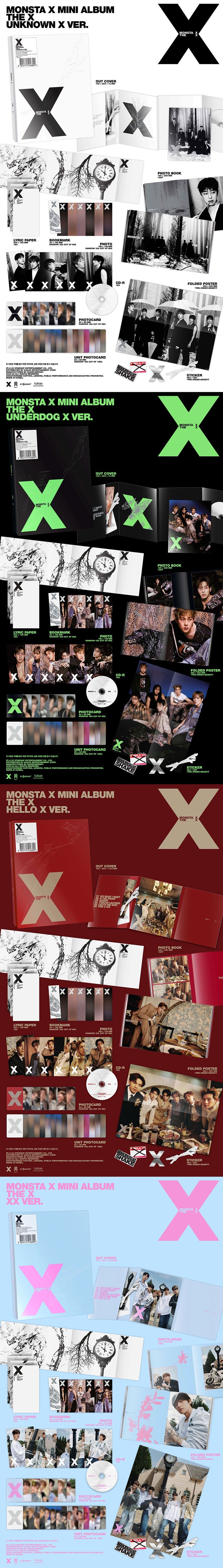 MONSTA X – Mini Album - THE X (Seoul Saver)