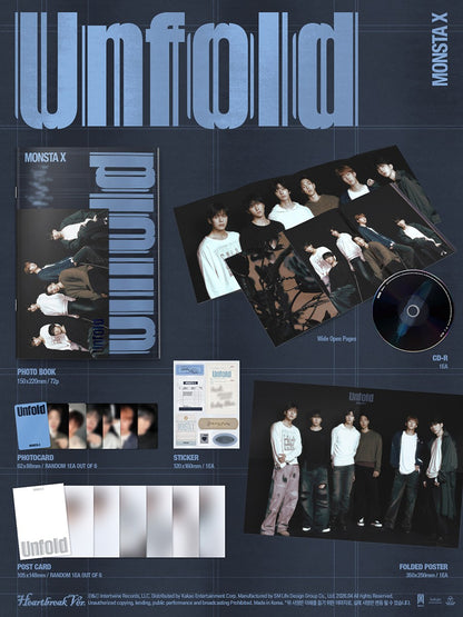 MONSTA X – US ALBUM - Unfold - Heartbreak Vers. (Seoul Saver)