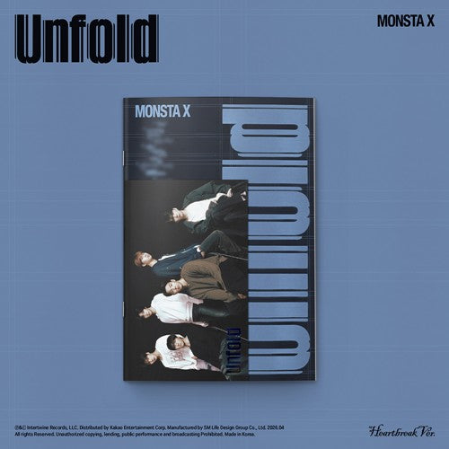 MONSTA X – US ALBUM - Unfold - Heartbreak Vers. (Seoul Saver)