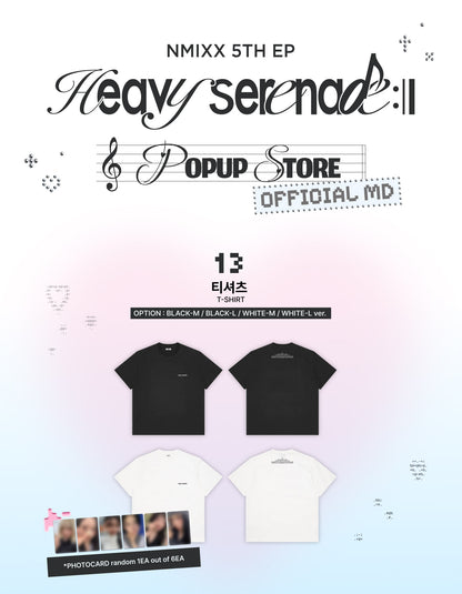 Pre-Order - NMIXX Heavy Serenade Goods - T-SHIRT