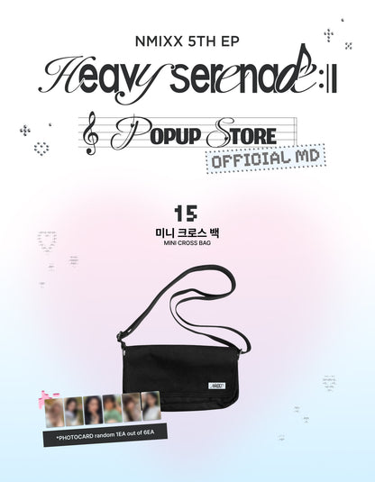 Pre-Order - NMIXX Heavy Serenade Goods - MINI CROSS BAG