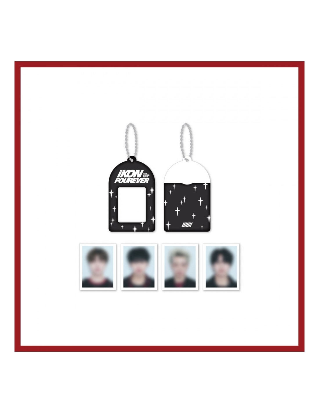 Pre-Order - iKON - FOUREVER TOUR Goods - ID PHOTO HOLDER