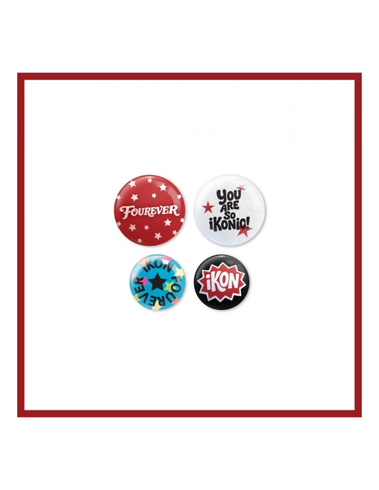 iKON - FOUREVER TOUR Goods - PINBUTTON SET
