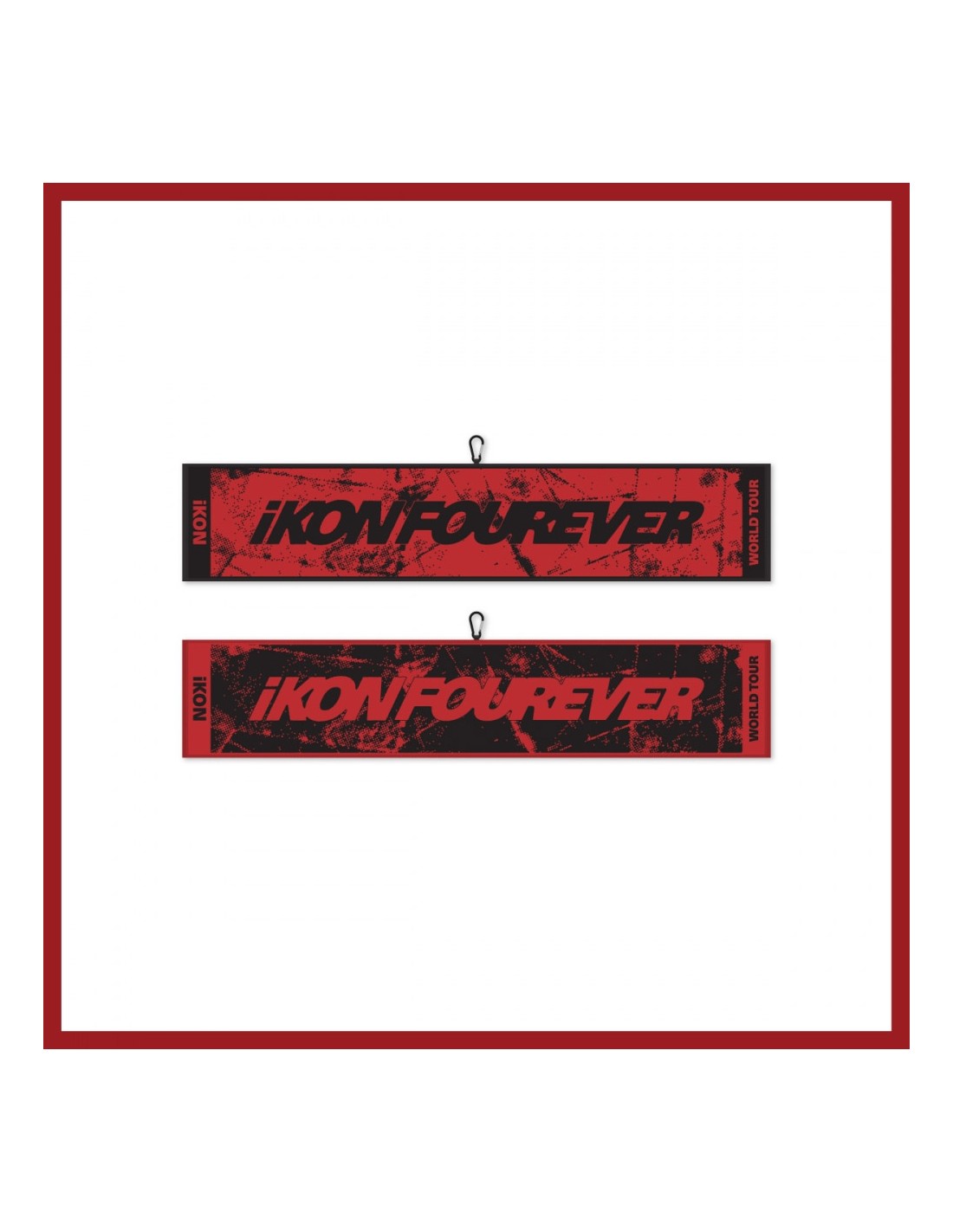Pre-Order - iKON - FOUREVER TOUR Goods - TOWEL SLOGAN
