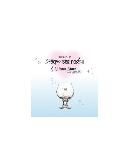 Pre-Order - NMIXX Heavy Serenade Goods - GOBLET GLASS