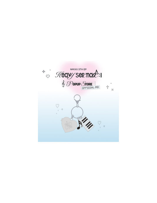 Pre-Order - NMIXX Heavy Serenade Goods - Goods - HEART PENDANT KEYRING
