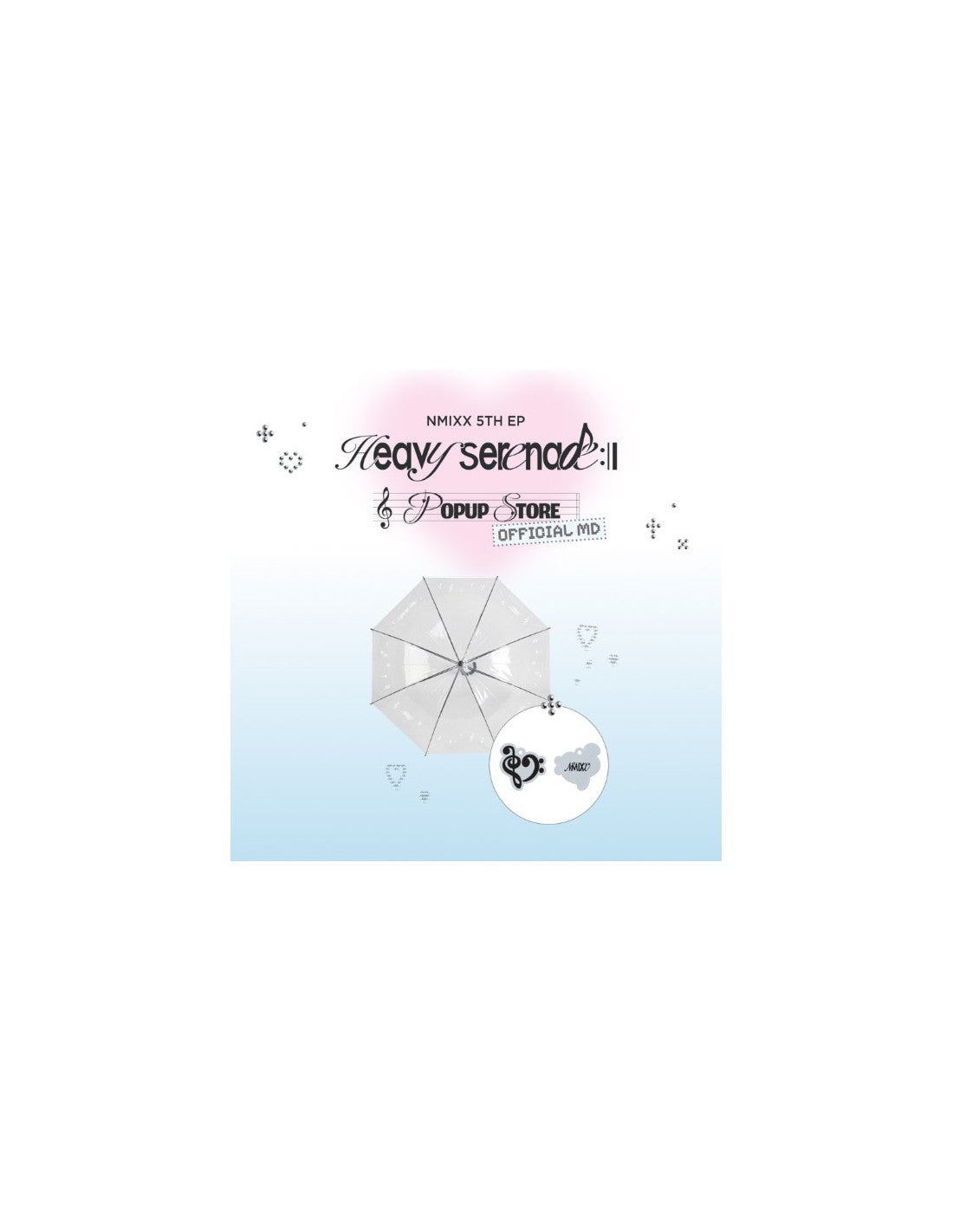 Pre-Order - NMIXX Heavy Serenade Goods - UMBRELLA & UMBRELLA-RING SET