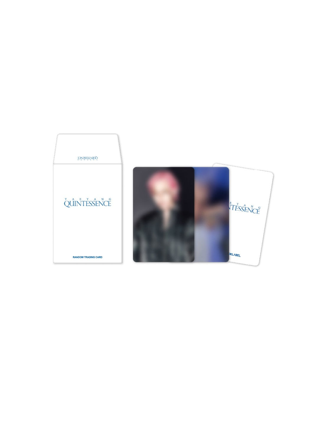 Pre-Order - TAEYANG - QUINTESSENCE MD - Random Trading Card