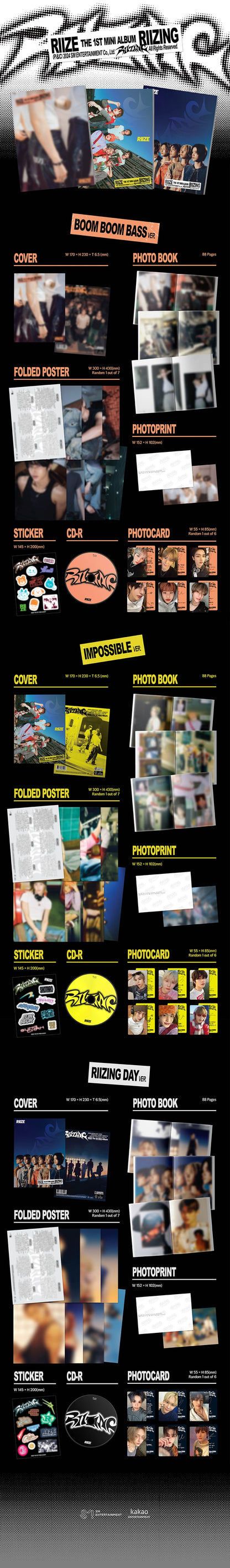 RIIZE – The 1st Mini Album - RIIZING - Photo Book Ver. (Seoul Saver)