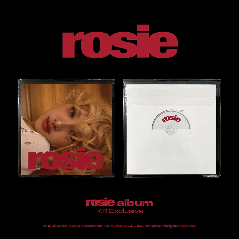 ROSÉ - 1st Studio Album - rosie - KR Exclusive (Seoul Saver)