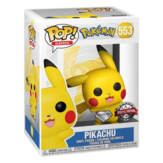 Pop Vinyl - Pokemon - Pikachu - #553 - Diamond Collection & Special Edition