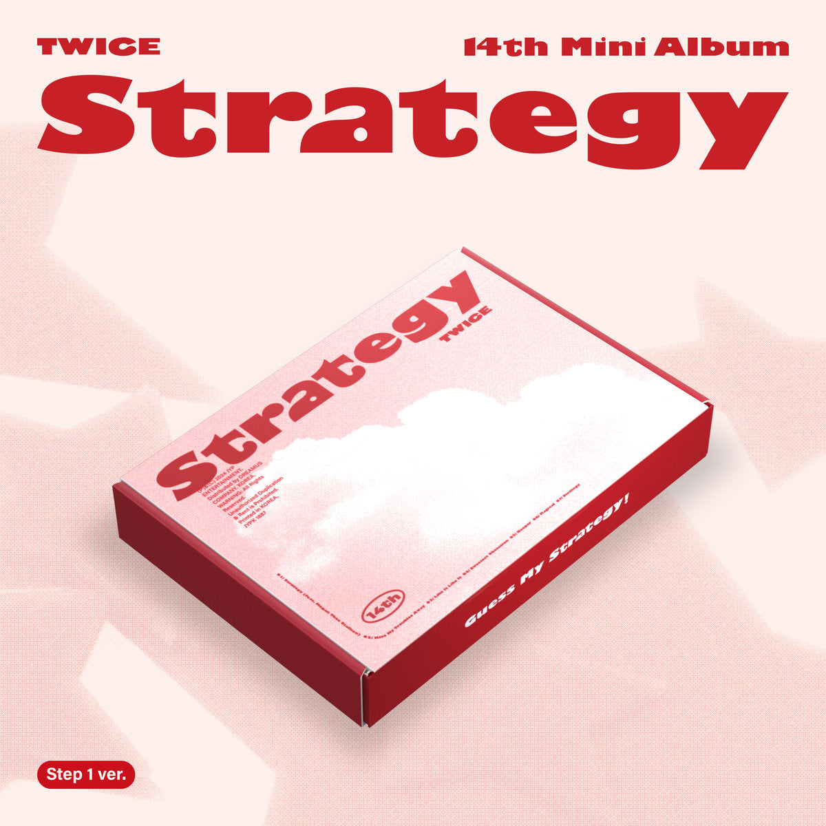 TWICE - 14th Mini Album - STRATEGY - Standard Ver. - Step 1 (Pre-Loved 10)