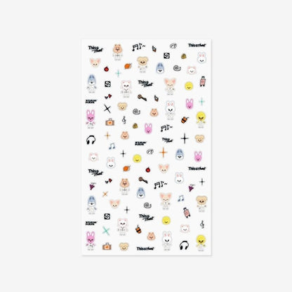 Pre-Order - Stray Kids - THIS & THAT MD - SKZOO MICRO STICKER