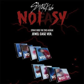 STRAY KIDS - NOEASY - 2ND ALBUM - JEWEL CASE Ver. (Seoul Saver)