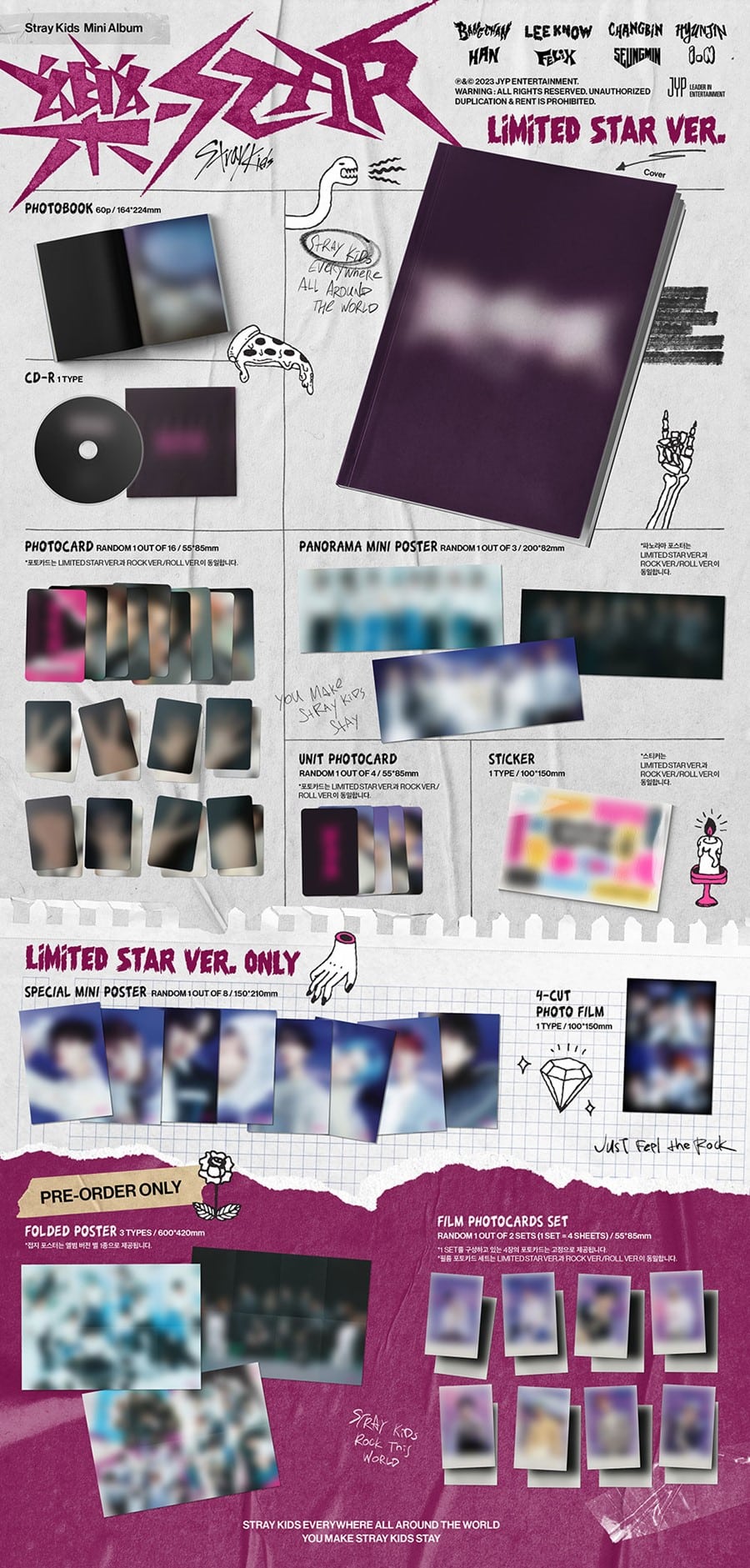 Stray Kids – ROCK-STAR - 樂-STAR - Limited Star Vers.