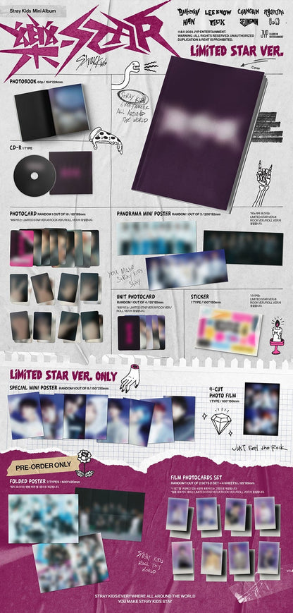 Stray Kids – ROCK-STAR - 樂-STAR - Limited Star Vers.