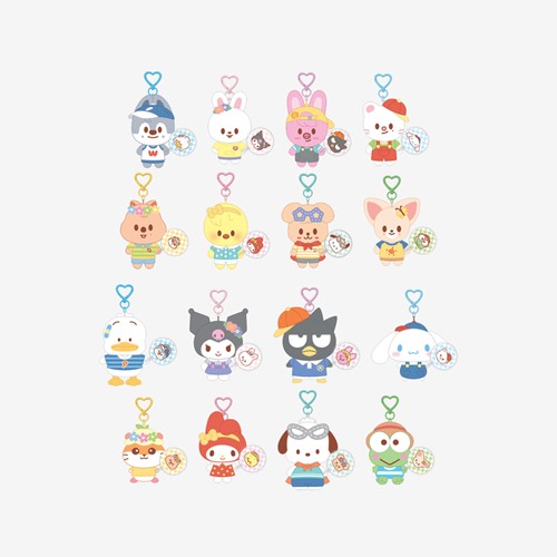 Pre-Order - Stray Kids SKZOO X SANRIO CHARACTERS - 10CM PLUSH MINI PICKET Vers.