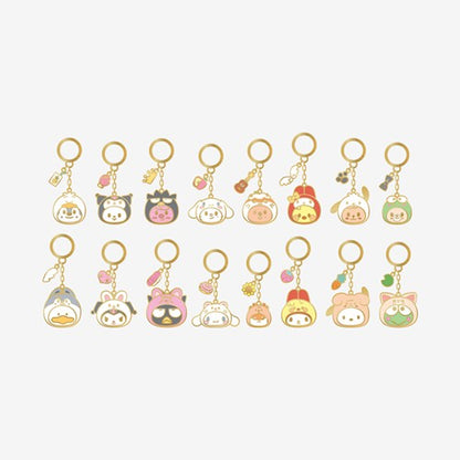 Pre-Order - Stray Kids SKZOO X SANRIO CHARACTERS - METAL KEYRING