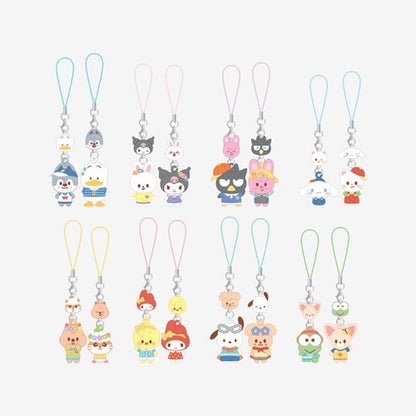 Pre-Order - Stray Kids SKZOO X SANRIO CHARACTERS - MINI FIGURE COUPLE KEYRING