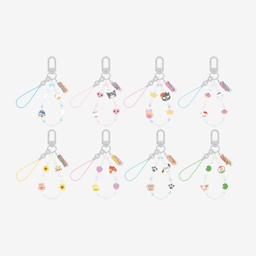 Pre-Order - Stray Kids SKZOO X SANRIO CHARACTERS - PHONE BEADS STRAP