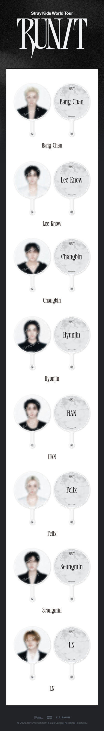Pre-Order - Stray Kids - World Tour RUN IT MD - IMAGE PICKET