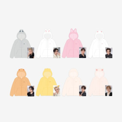 Pre-Order - Stray Kids - World Tour RUN IT MD - SKZOO FLEECE HOOD ZIP-UP