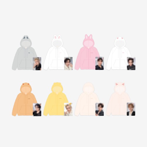 Pre-Order - Stray Kids - World Tour RUN IT MD - SKZOO FLEECE HOOD ZIP-UP