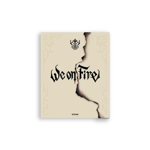 &TEAM - 3rd EP - We on Fire - Limited Edition