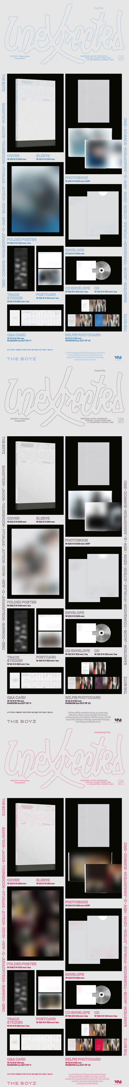 THE BOYZ – The 3rd Album - Unexpected - Photobook Ver. (Seoul Saver)