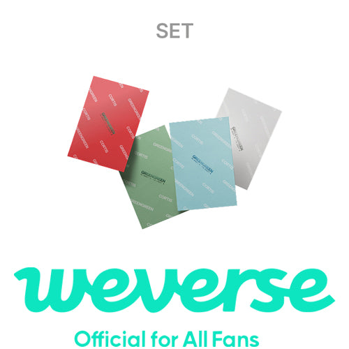 CORTIS – The 2nd EP - GREENGREEN - Weverse Albums Vers. Set