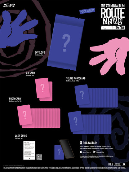 Pre-Order - xikers - 7th Mini Album - ROUTE ZERO: The ORA - POCAALBUM Vers.