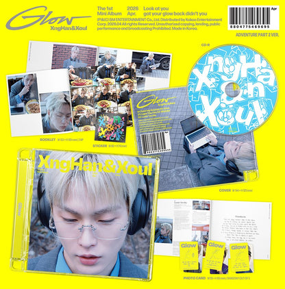 XngHan&Xoul - 1st Mini Album - Glow - Adventure Part 2 Vers. (Seoul Saver)