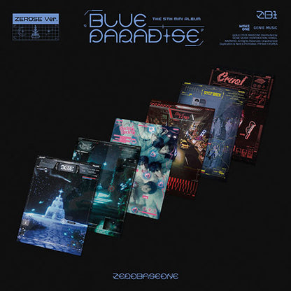 ZEROBASEONE – The 5th Mini Album - BLUE PARADISE - ZEROSE Ver. (Seoul Saver)